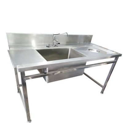 Chậu rửa bát công nghiệp (Kết nối máy rửa bát CN)